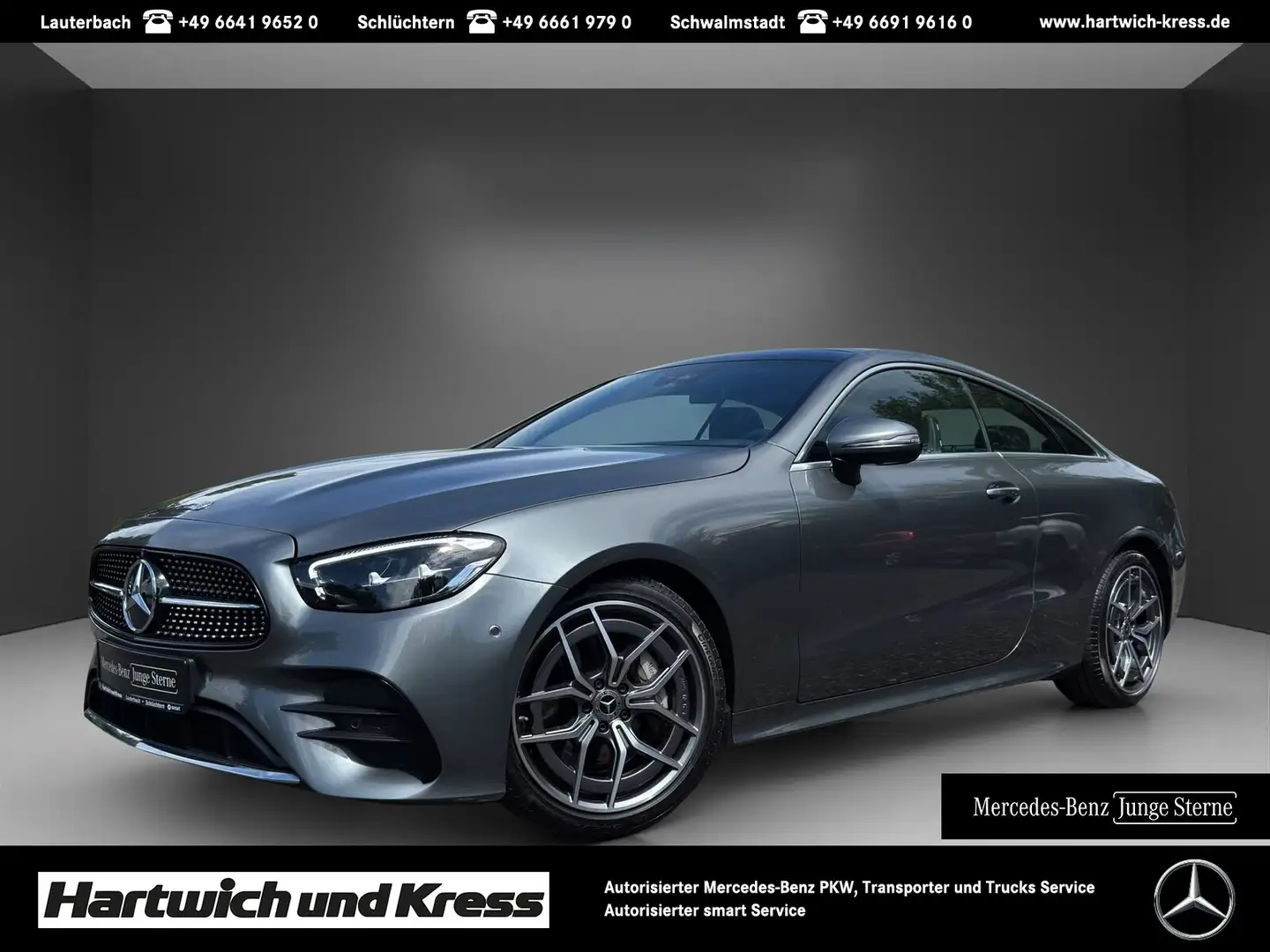 Mercedes-Benz E 300 E 300 AMG Line +Pano+Burmester+Memory+Totwinkel+ Gris - 1