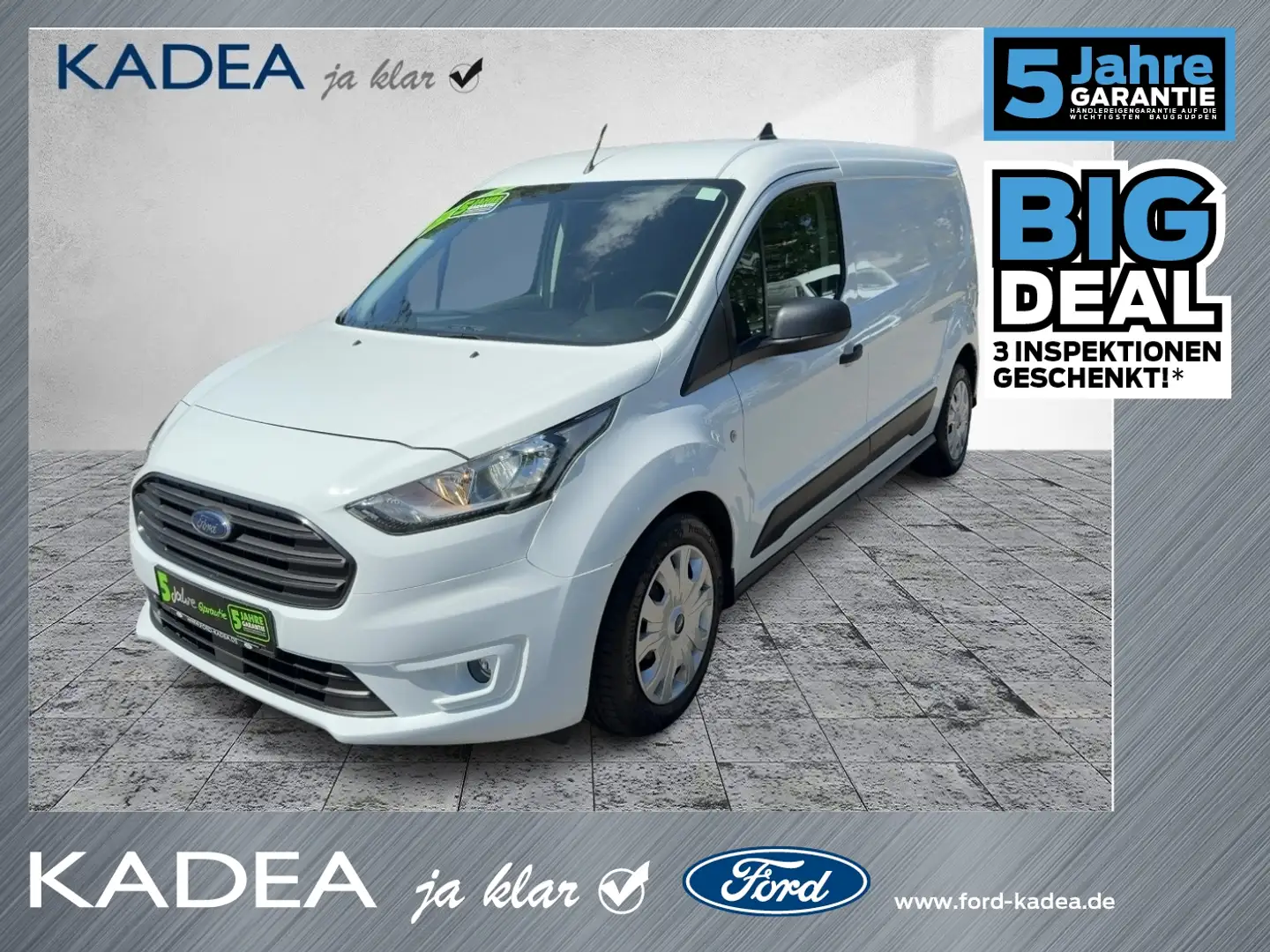 Ford Transit Connect Kasten 1.5 EcoBlue 230 L2 Trend Weiß - 1