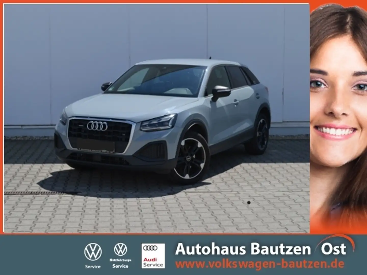 Audi Q2 35 TDI quattro S-tronic S-line Inter. AHK/MATRIX/ Grau - 1