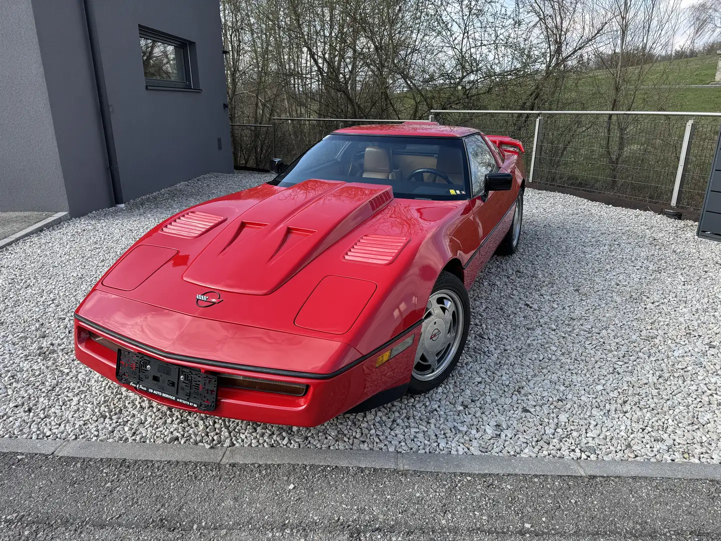 Chevrolet Corvette C4 Cabrio Rot - 1