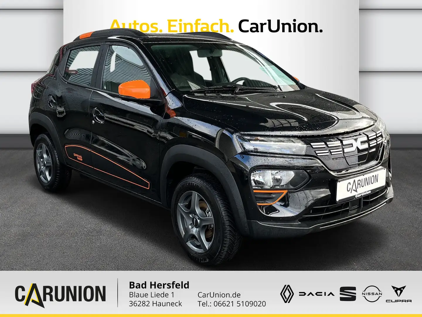 Dacia Spring Essential 45 CCS-Anschluss/Allwetterr. Schwarz - 1