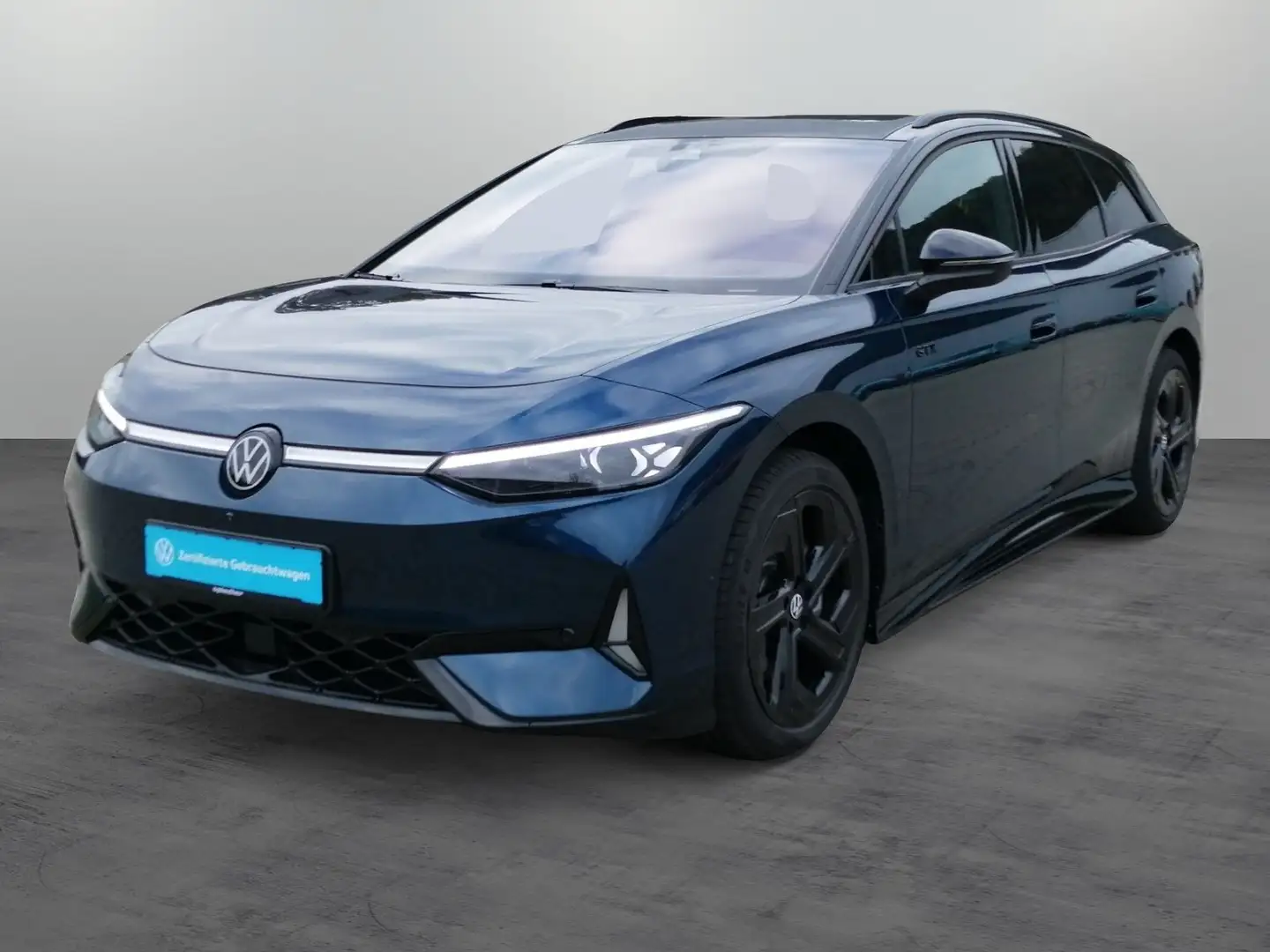 Volkswagen ID.7 Tourer GTX Pano 360° AHK Matrix DCC Navi WP Bleu - 2