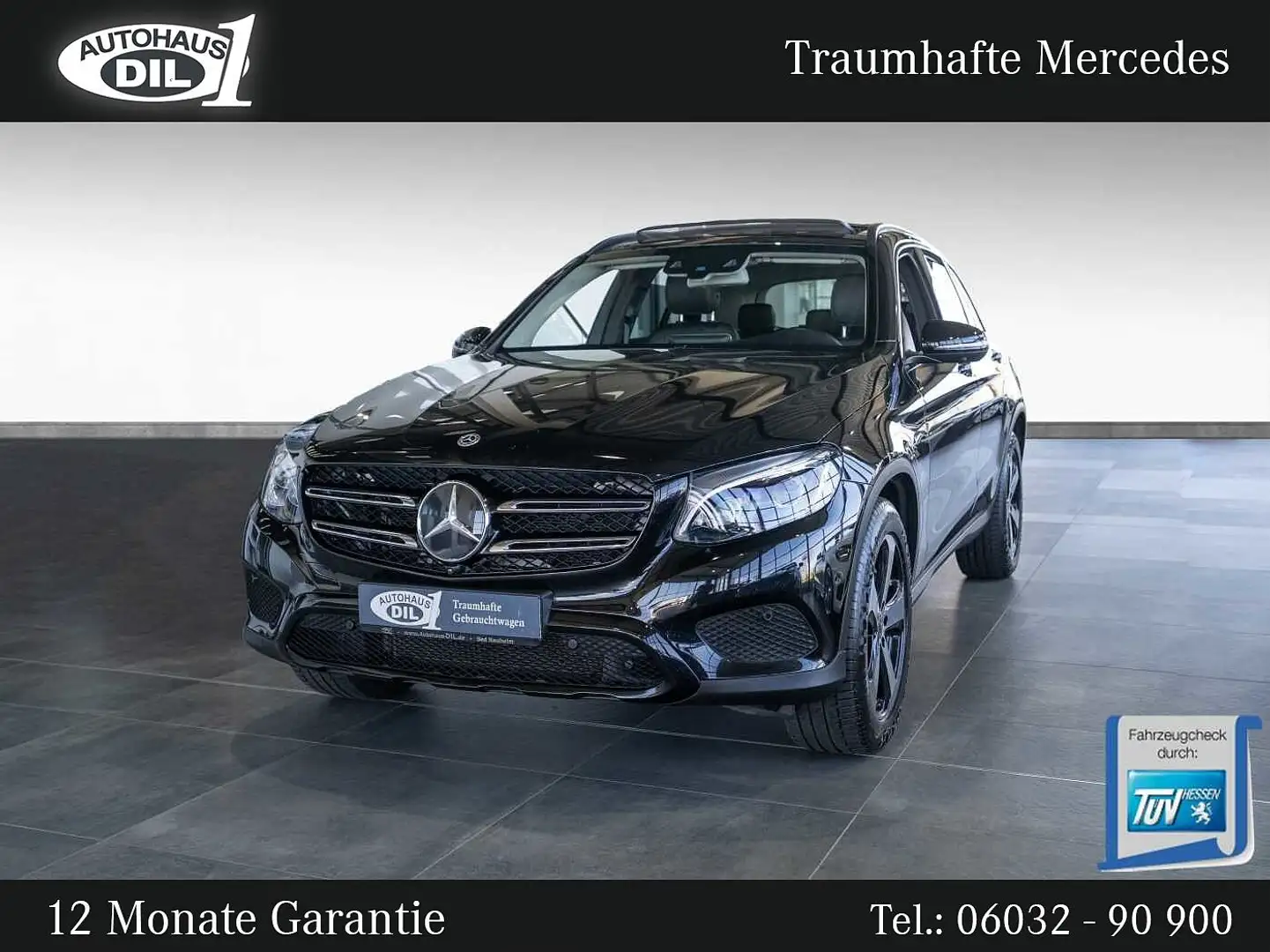 Mercedes-Benz GLC 250 4Matic *DISTR.+*PANO*NIGHT*AMG Inter.* Schwarz - 1