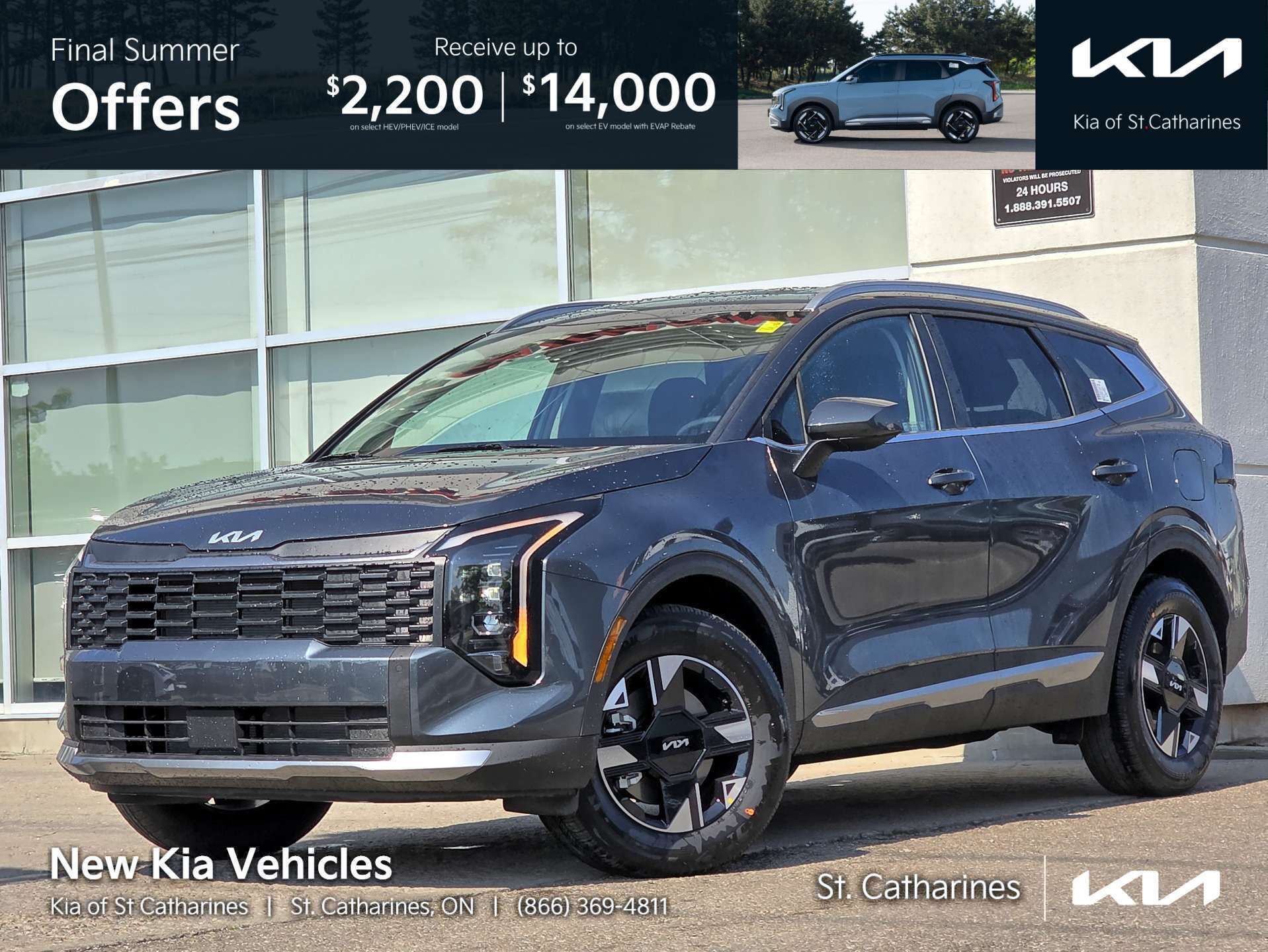 Gray 2026 Kia Sportage SUV / Crossover All-Wheel Drive Automatic