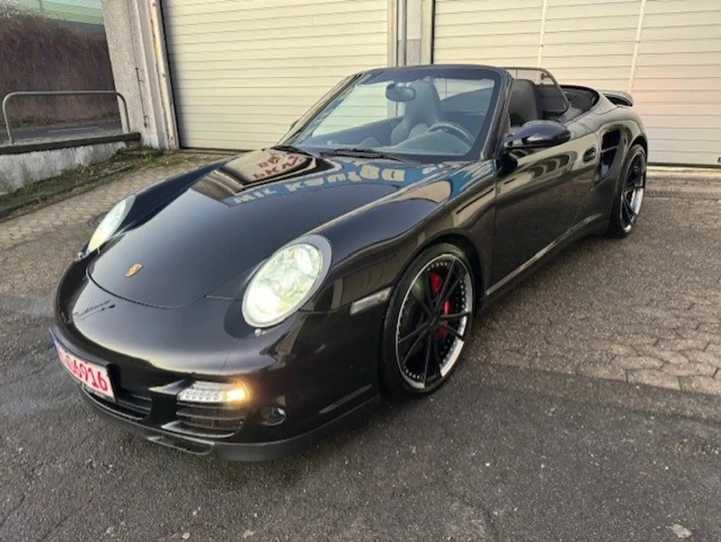 Ruf Turbo R Porsche 997 Turbo Cabriolet*RUF Umbau-Mezger Motor Negru - 1