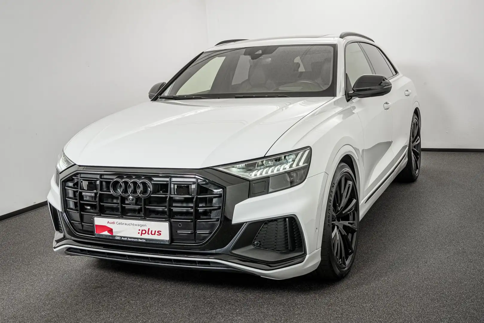 Audi Q8 50 TDI qu.tiptr. AHK STDHZG NACHTS HUD PANO Weiß - 2