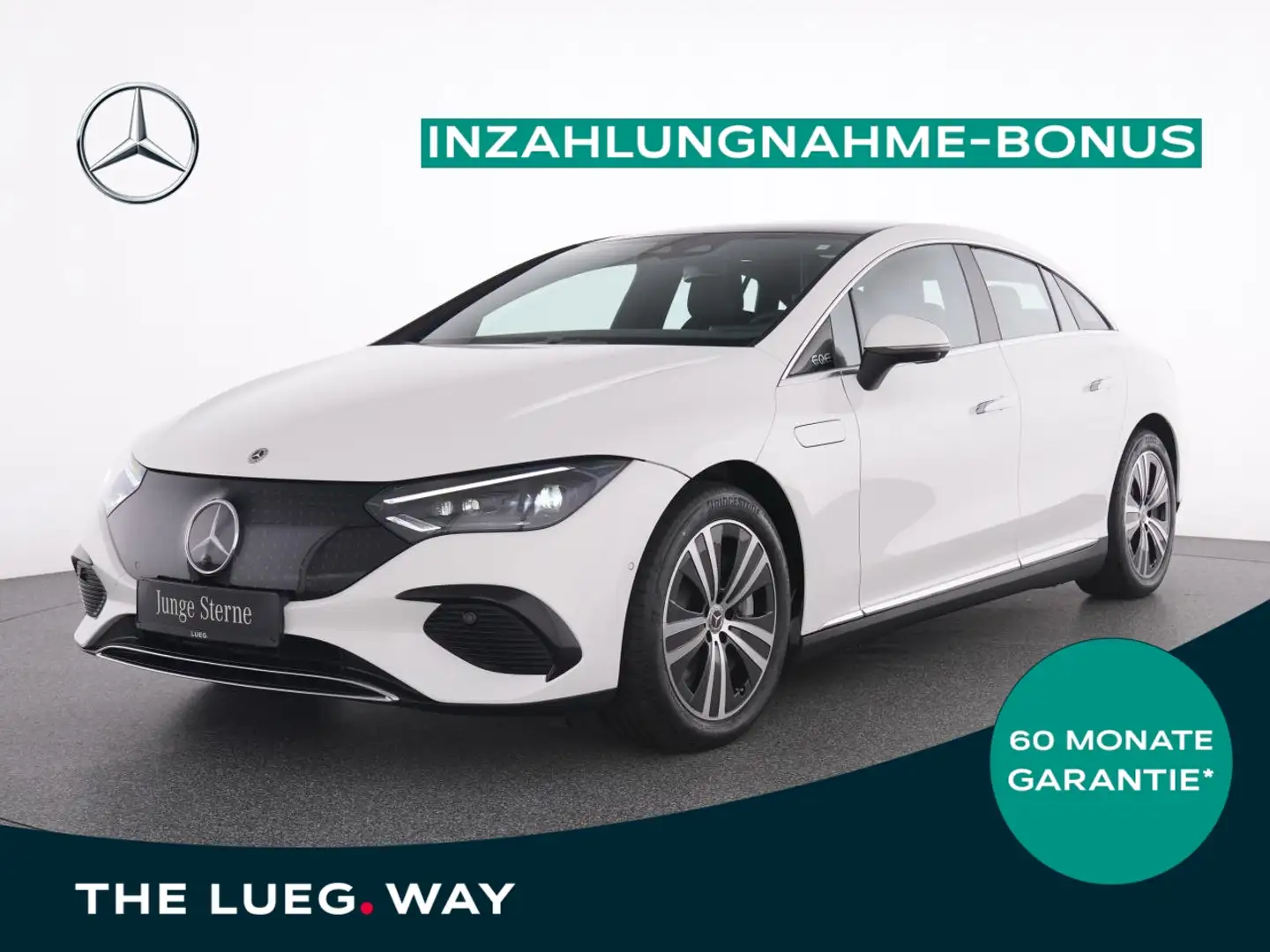 Mercedes-Benz EQE 300 ElectricArt+Pano+DLight+360+HALenk+Dist+ White - 1