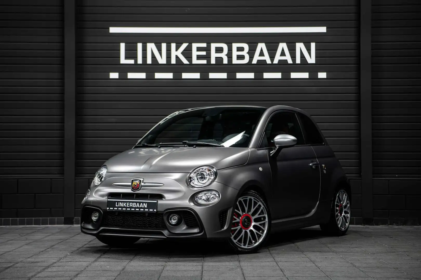 Fiat 500C Abarth 595 Turismo | Uniek | Navi | Clima | Carplay | NL Gri - 1