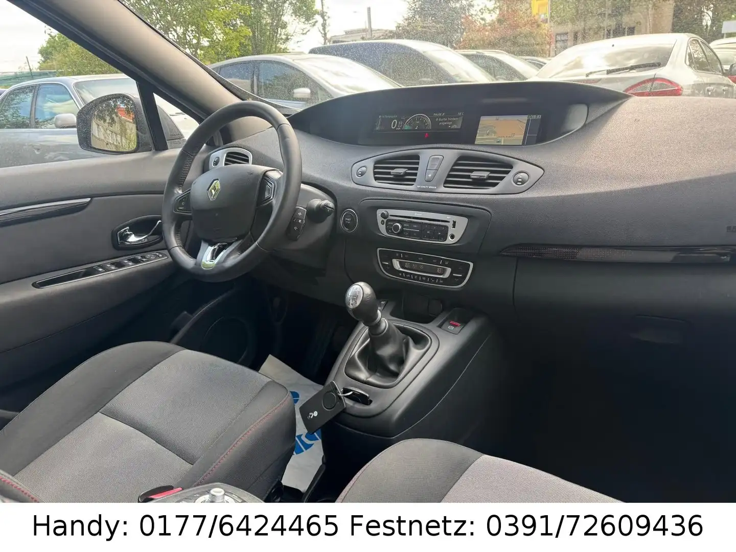 Renault Grand Scenic 2.HAND/KLIMA/NAVI/SHZ/PDC/ALU/ Silber - 2