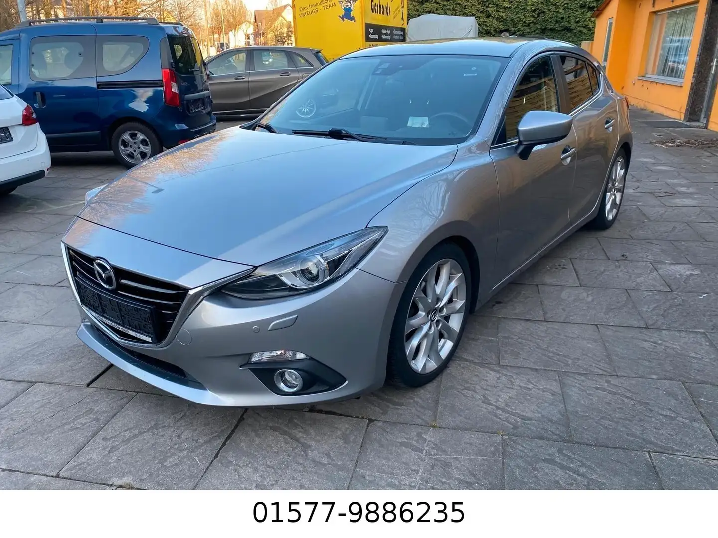 Mazda 3 Aut Navi Xenon Bose Head-Up Серебристый - 1