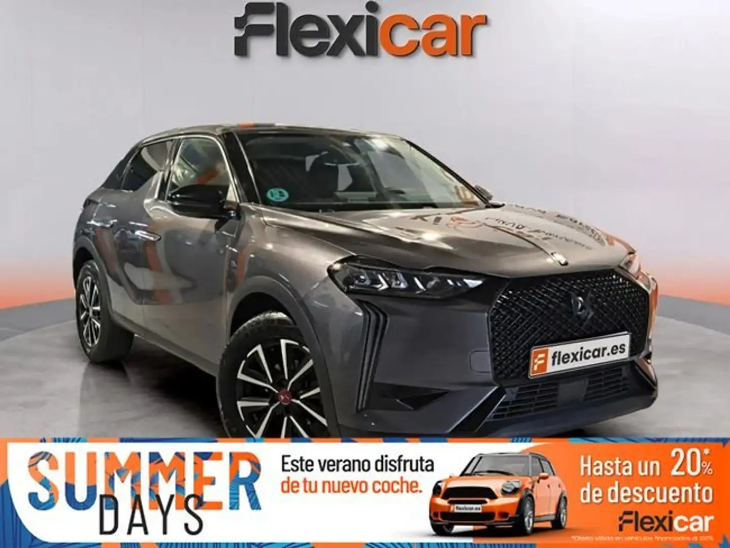 DS Automobiles DS 3 PureTech 96kW Performance Line Auto. Gris - 1