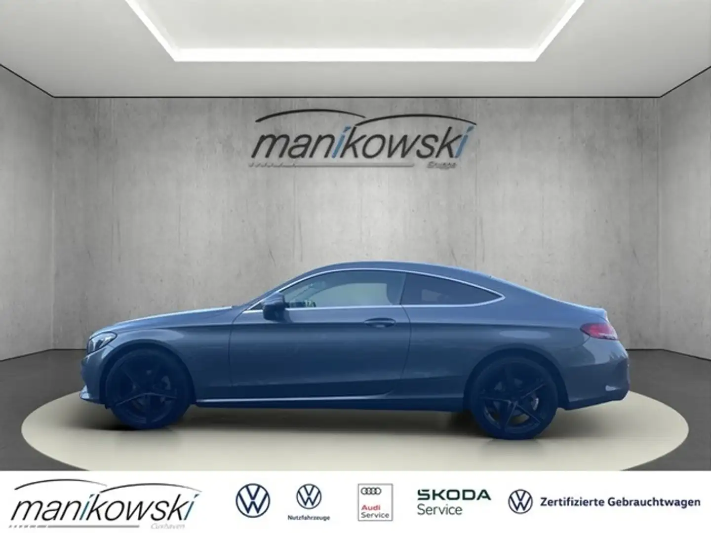 Mercedes-Benz C 180 Coupe 7G-tronic *LED+Navi+Stzhzg+GRA+ Grau - 2