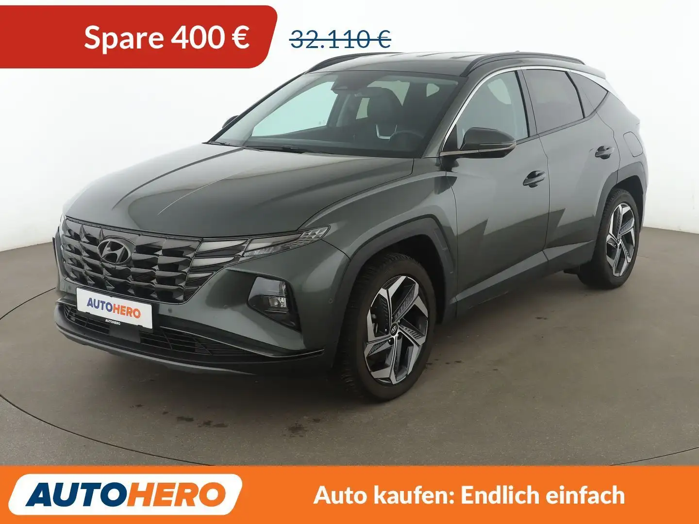 Hyundai TUCSON 1.6 T-GDI Plug-in Hybrid Prime 4WD Aut.*NAVI*LED* Grau - 1