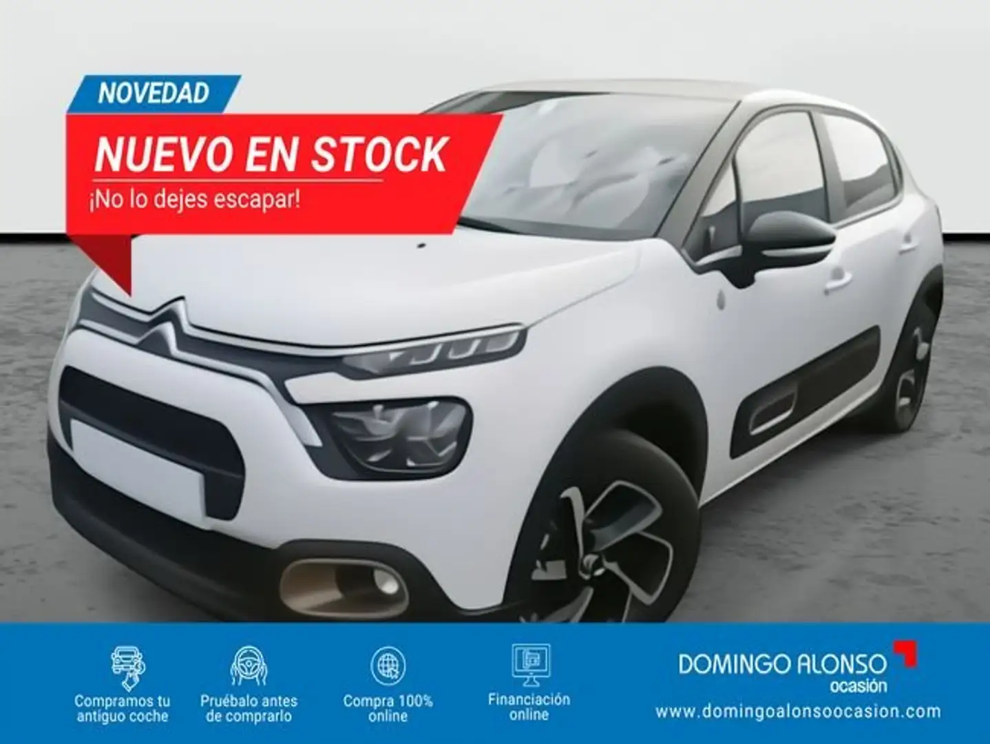 Citroen C3 PureTech 60KW (83CV) C-Series Blanco - 1