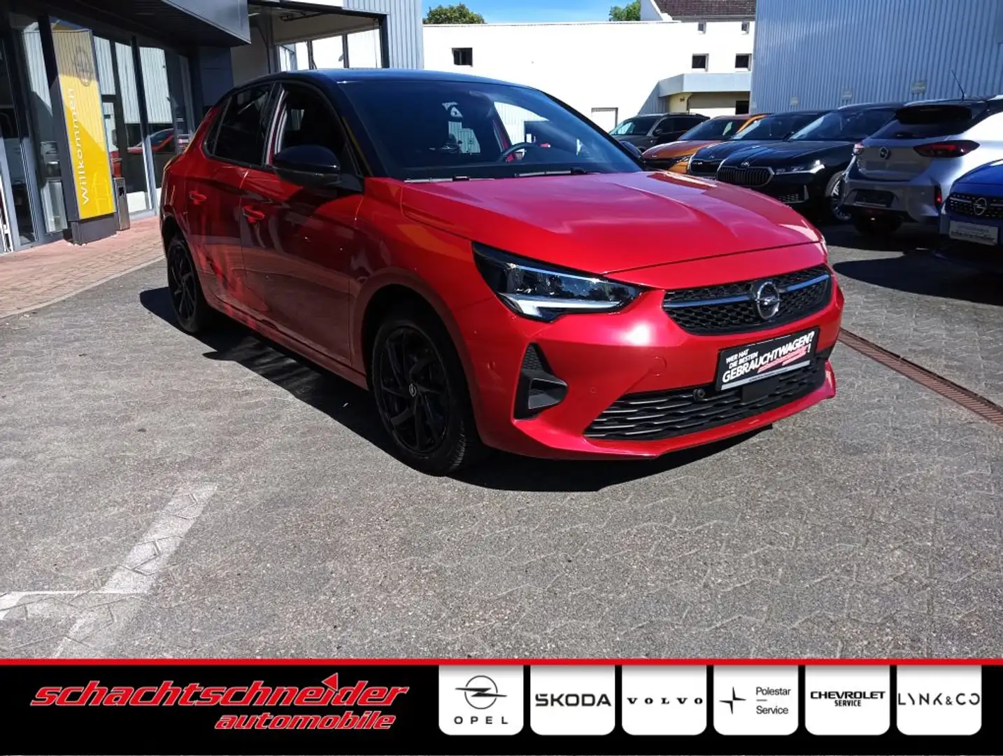Opel Corsa 1.2 Turbo GS+Allwetter+Lenkradheiz Rot - 1