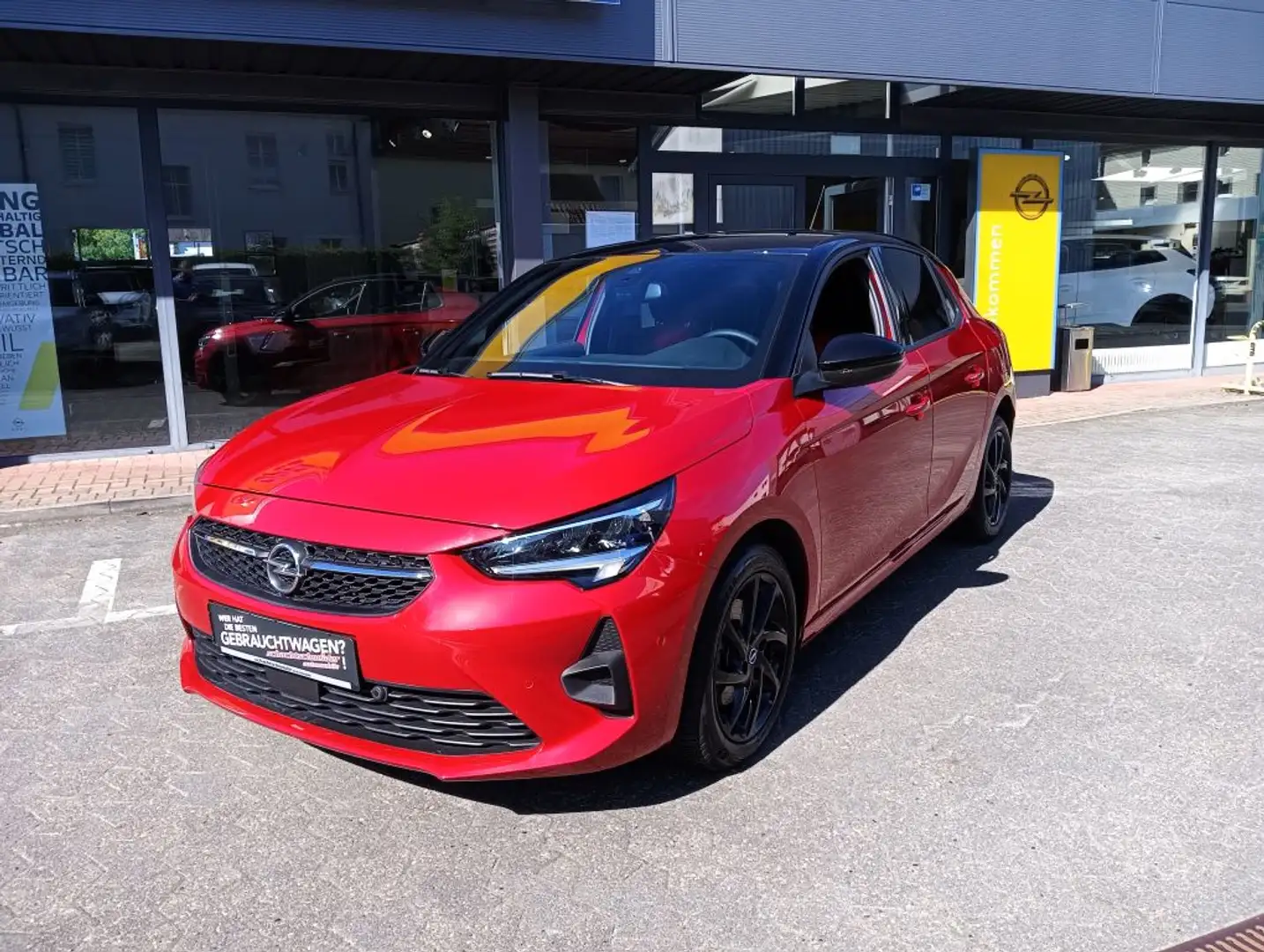 Opel Corsa 1.2 Turbo GS+Allwetter+Lenkradheiz Rood - 2