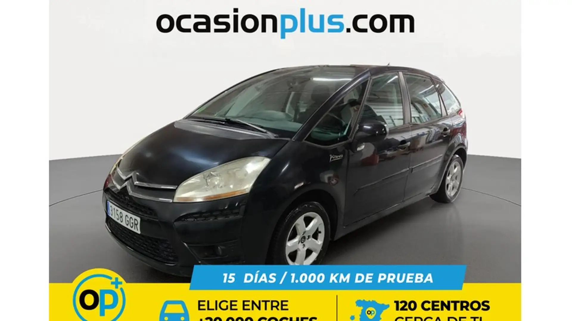 Citroen C4 Picasso 1.8i LX Plus Schwarz - 1