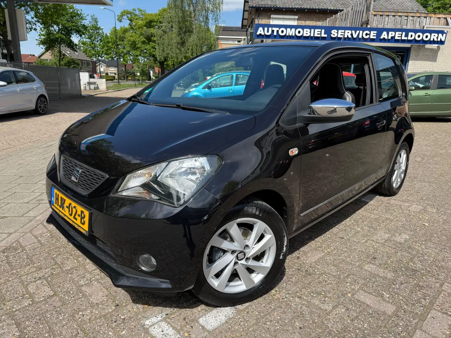 SEAT Mii 1.0 By Mango *AIRCO*CRUISE*ELEKTR. RAMEN*STOELVERW Zwart - 1