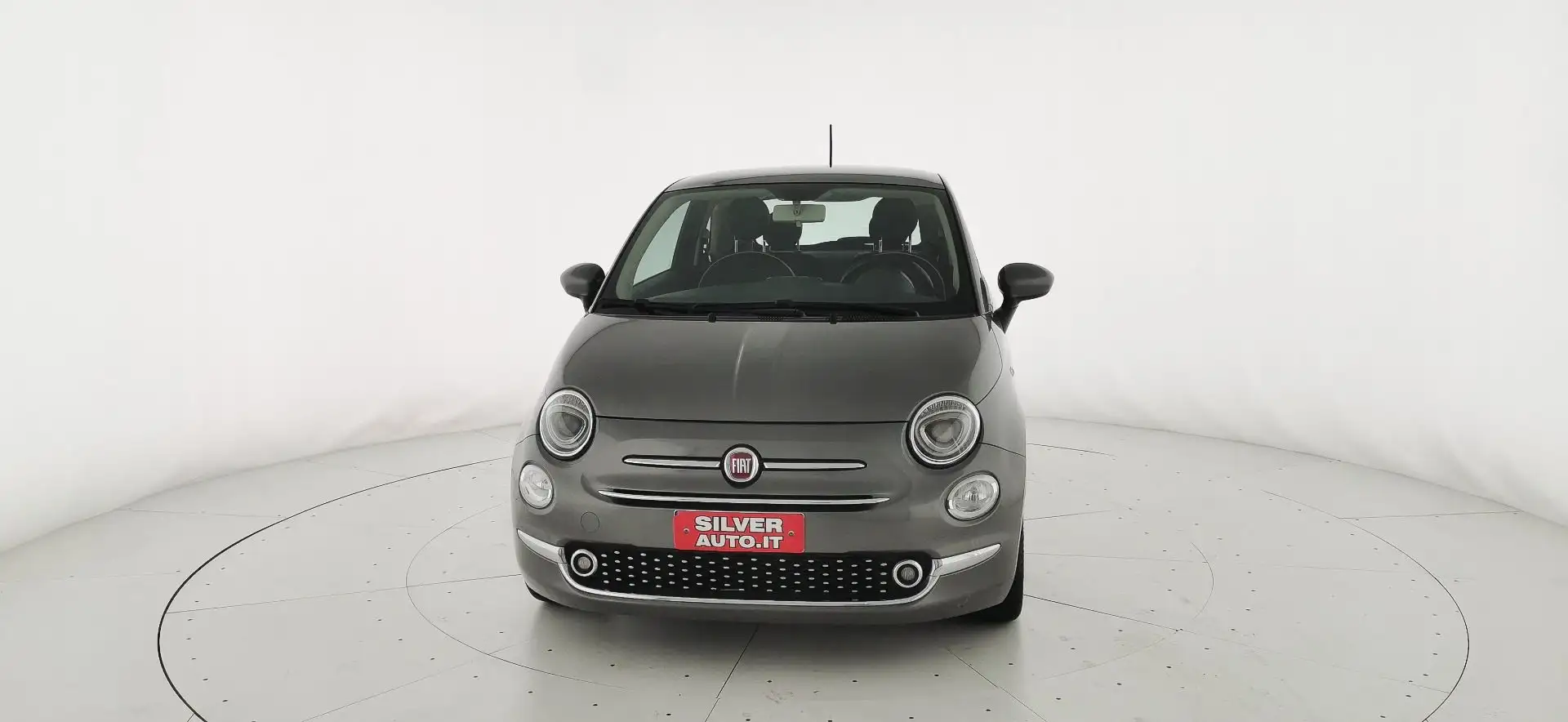 Fiat 500 1.2 Lounge Gris - 2