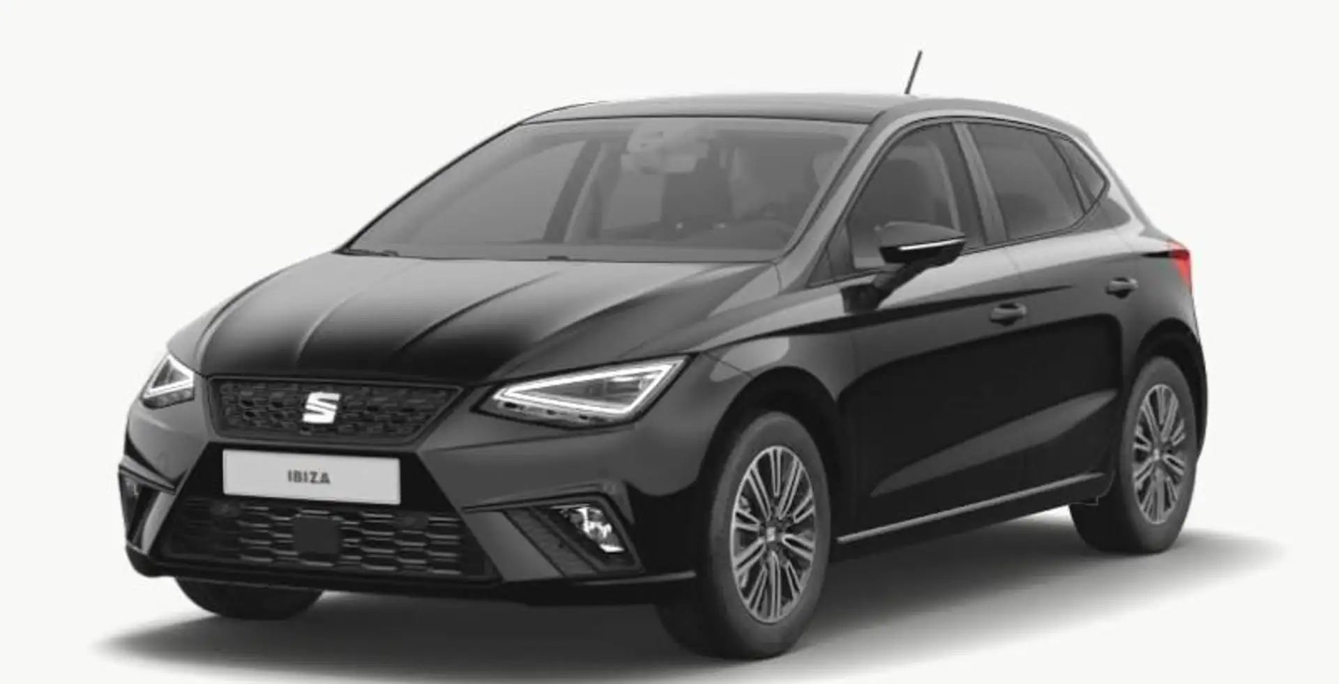 SEAT Ibiza Road Edition 1.0 TSI  Pano / LED / PDC/ SHZ/ VIRTU Schwarz - 1