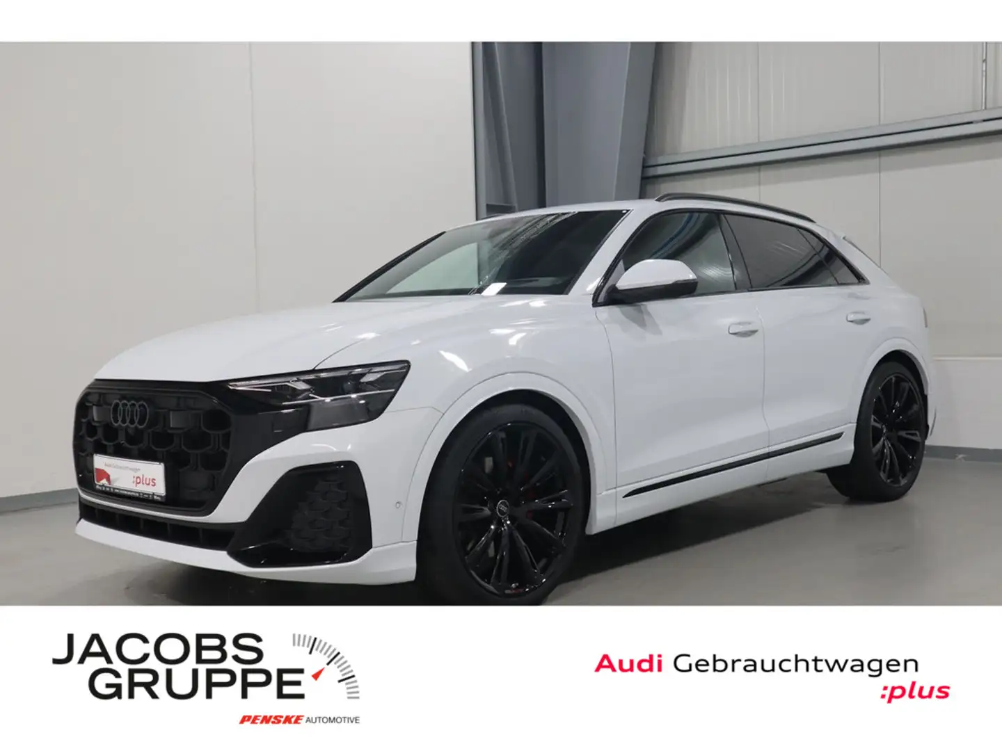 Audi Q8 SUV 50 TDI*AHK*Pano*2xSline*Matrix*B+O Weiß - 1