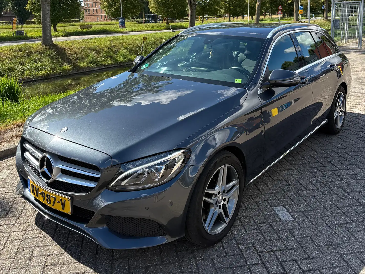 Mercedes-Benz C 300 C 30 AMG 300 H (hybride) Grijs - 1