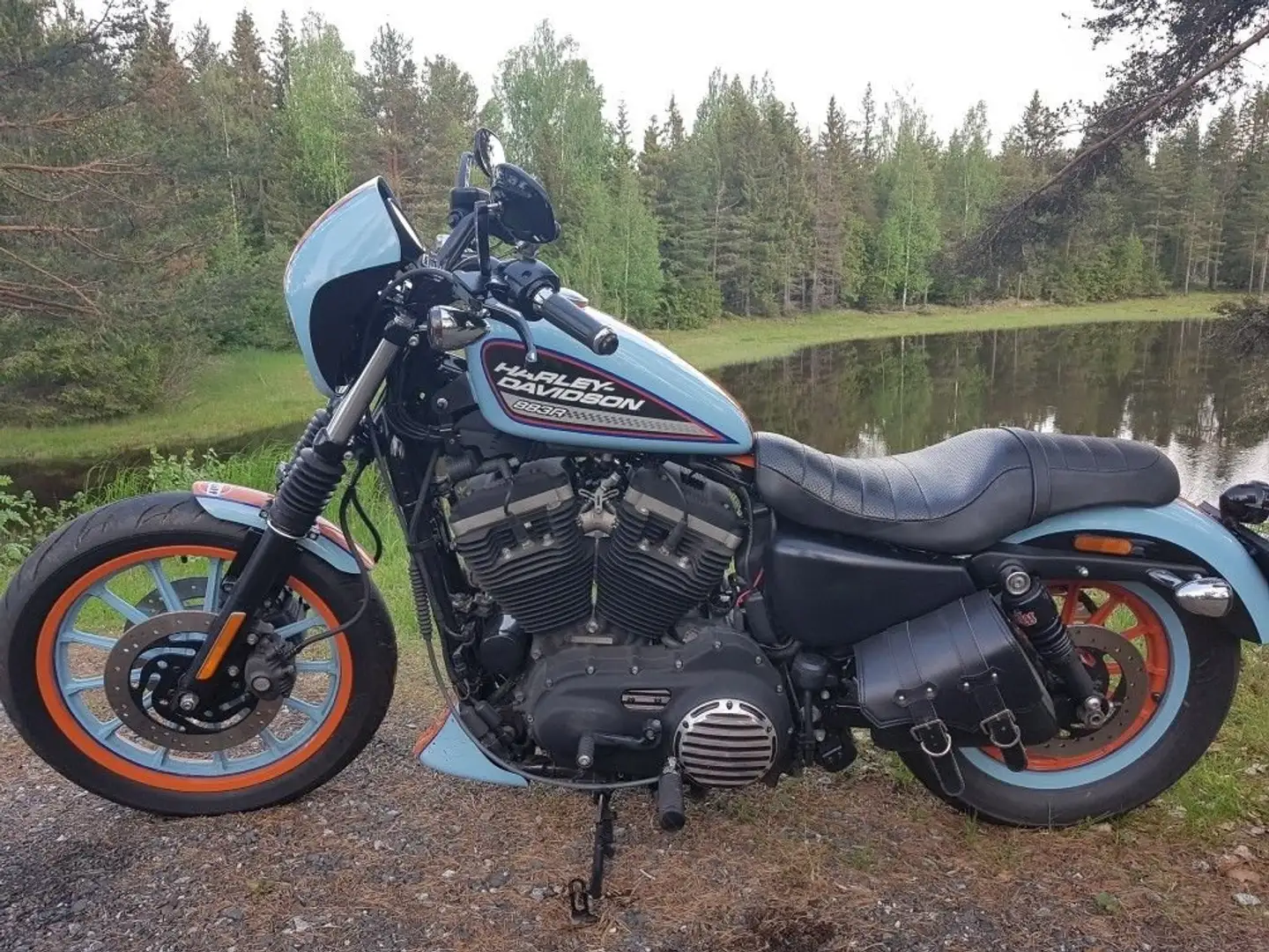 Harley-Davidson XL 883 R Sportster Blau - 1
