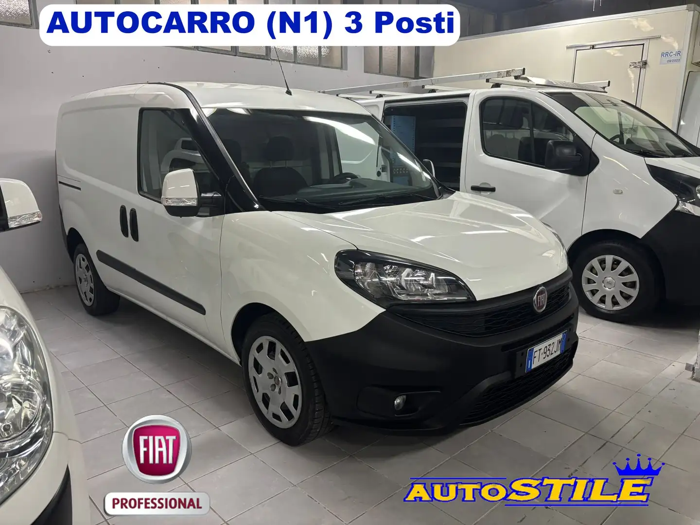 Fiat Doblo *3 POSTI 1.6 M-JET 16V 120 CV Blanc - 1