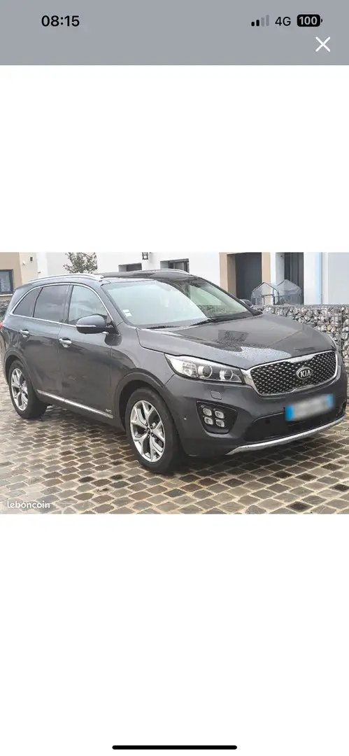 Kia Sorento Sorento 2.2 CRDI 200 ch ISG 4x2 7pl Ultimate A Noir - 1