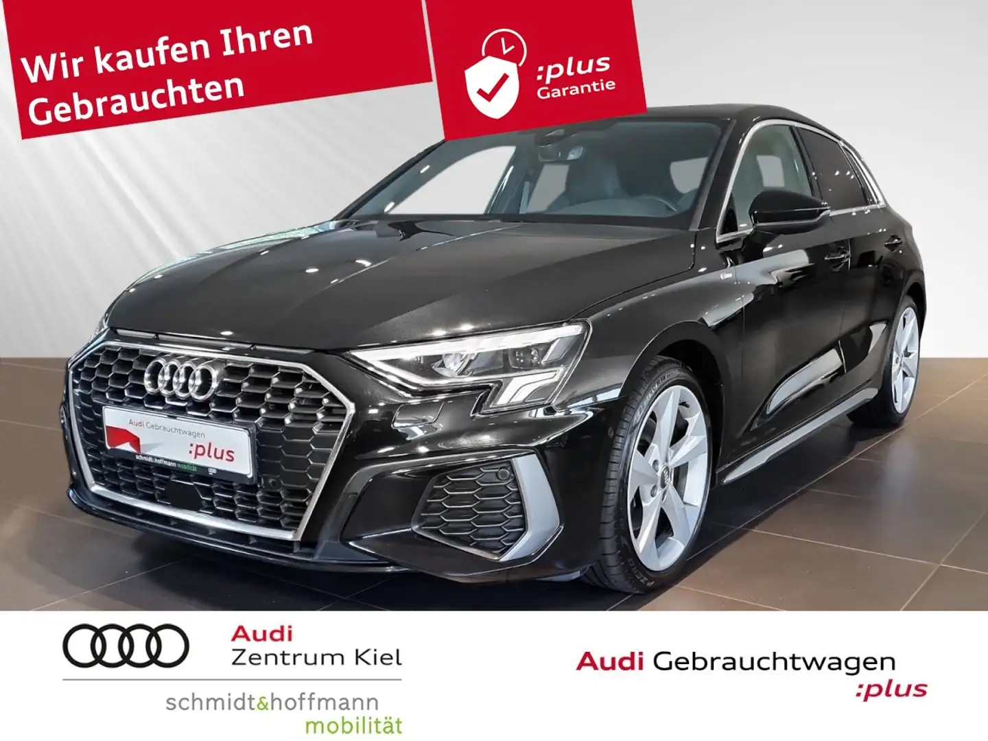 Audi A3 Sportback 35 TFSI S-line Navi+ B&O LED Klima Navi Negro - 1