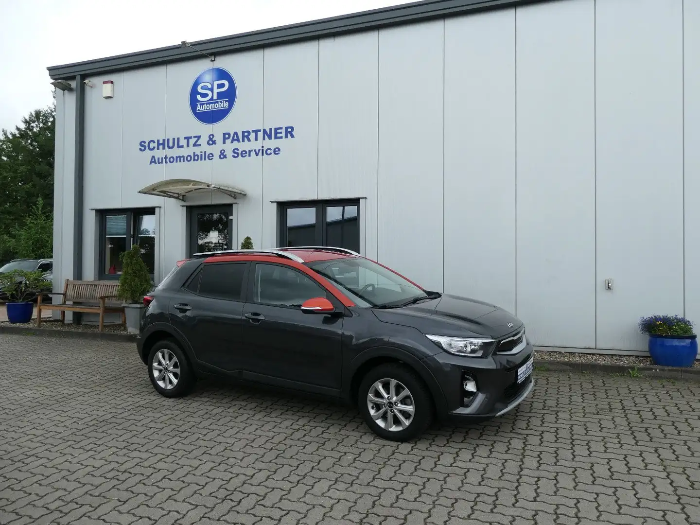 Kia Stonic Vision // 1.Hd., Scheckh., Kia-Garantie! Grigio - 1