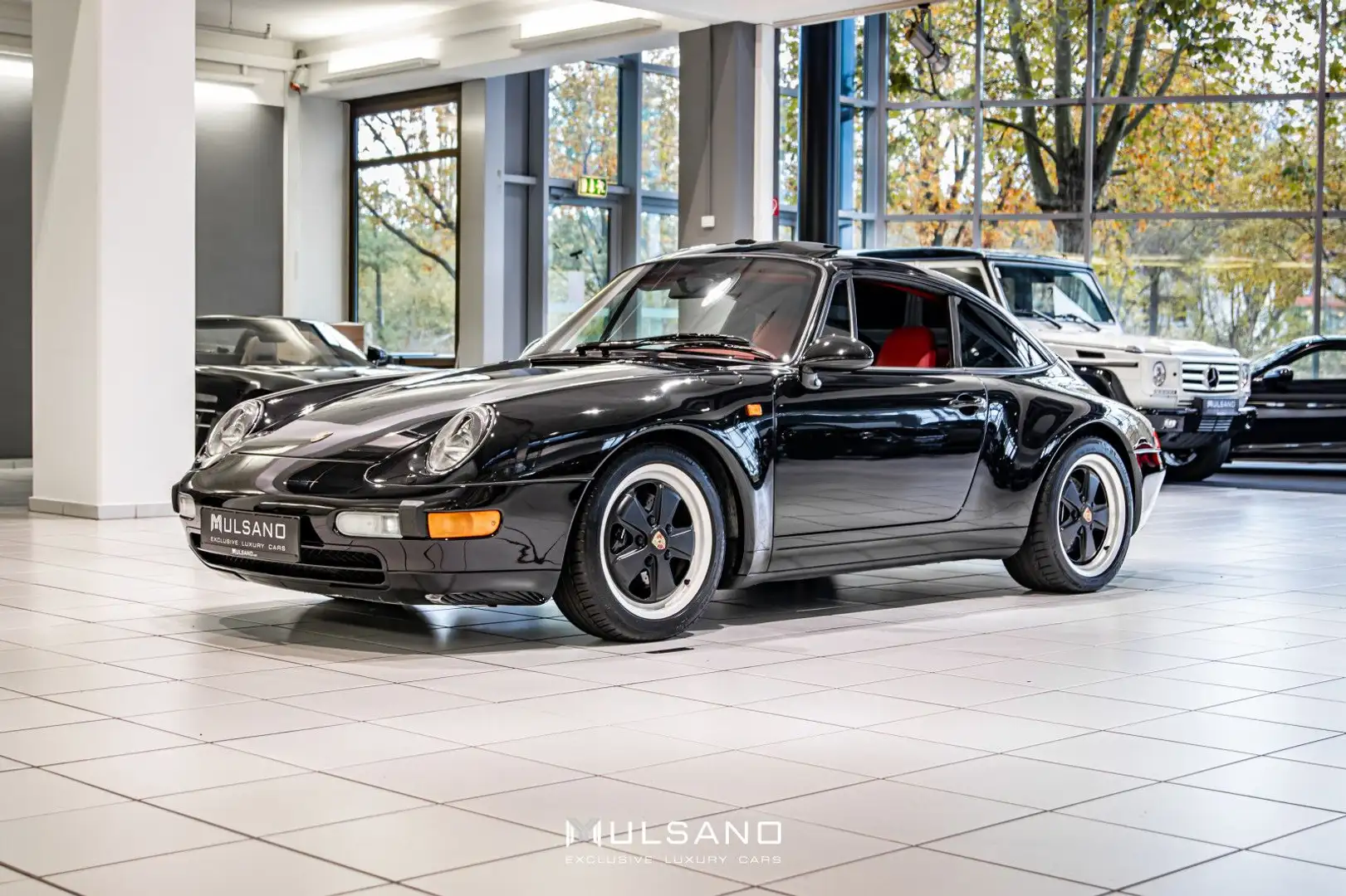 Porsche 911 993 Targa BILSTEIN FUCHS AUTOMATIK ELEKT. SITZE Černá - 1