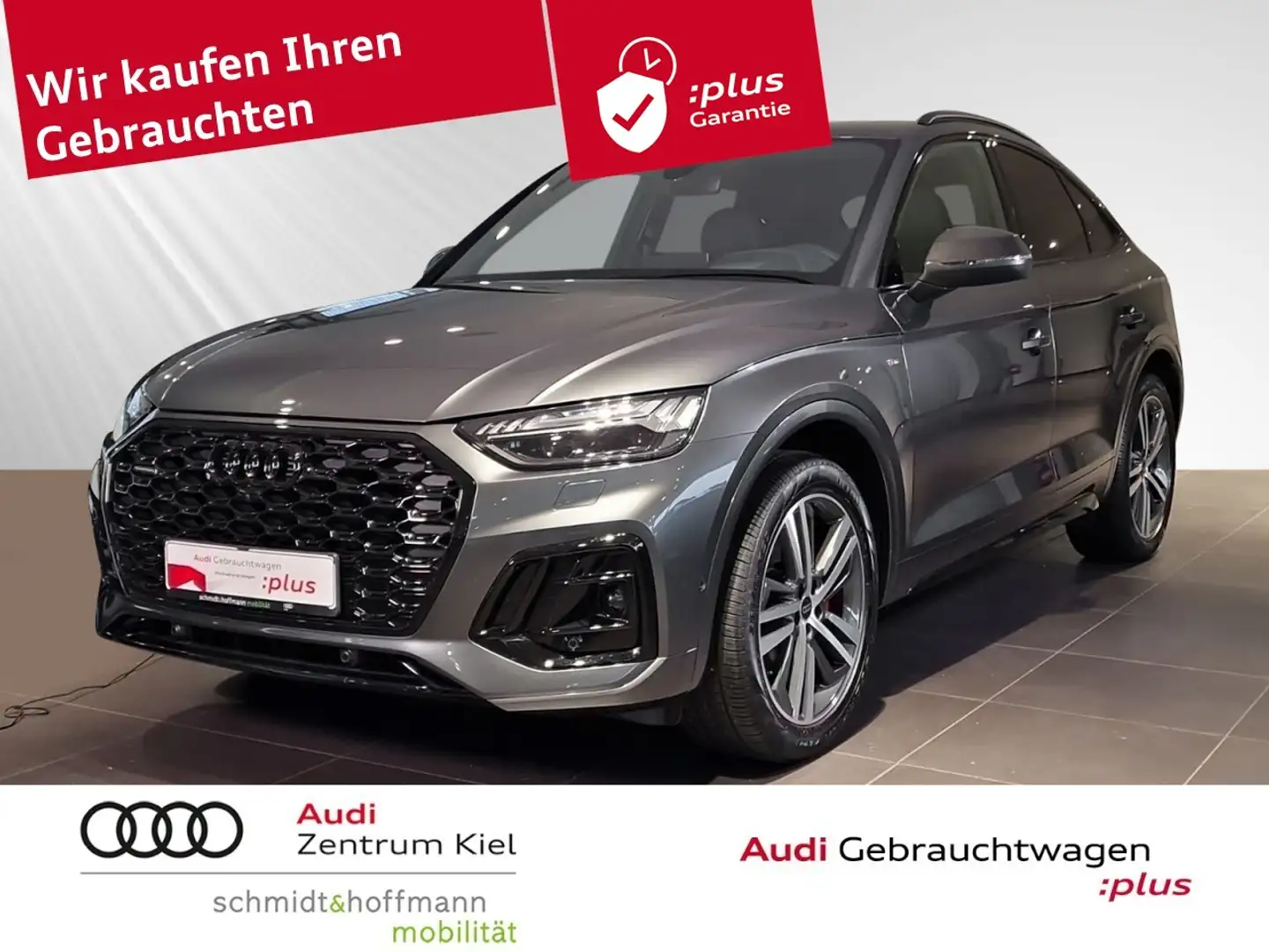 Audi Q5 Sportback 40 TDI quattro S-line S-tronic B&O Grau - 1