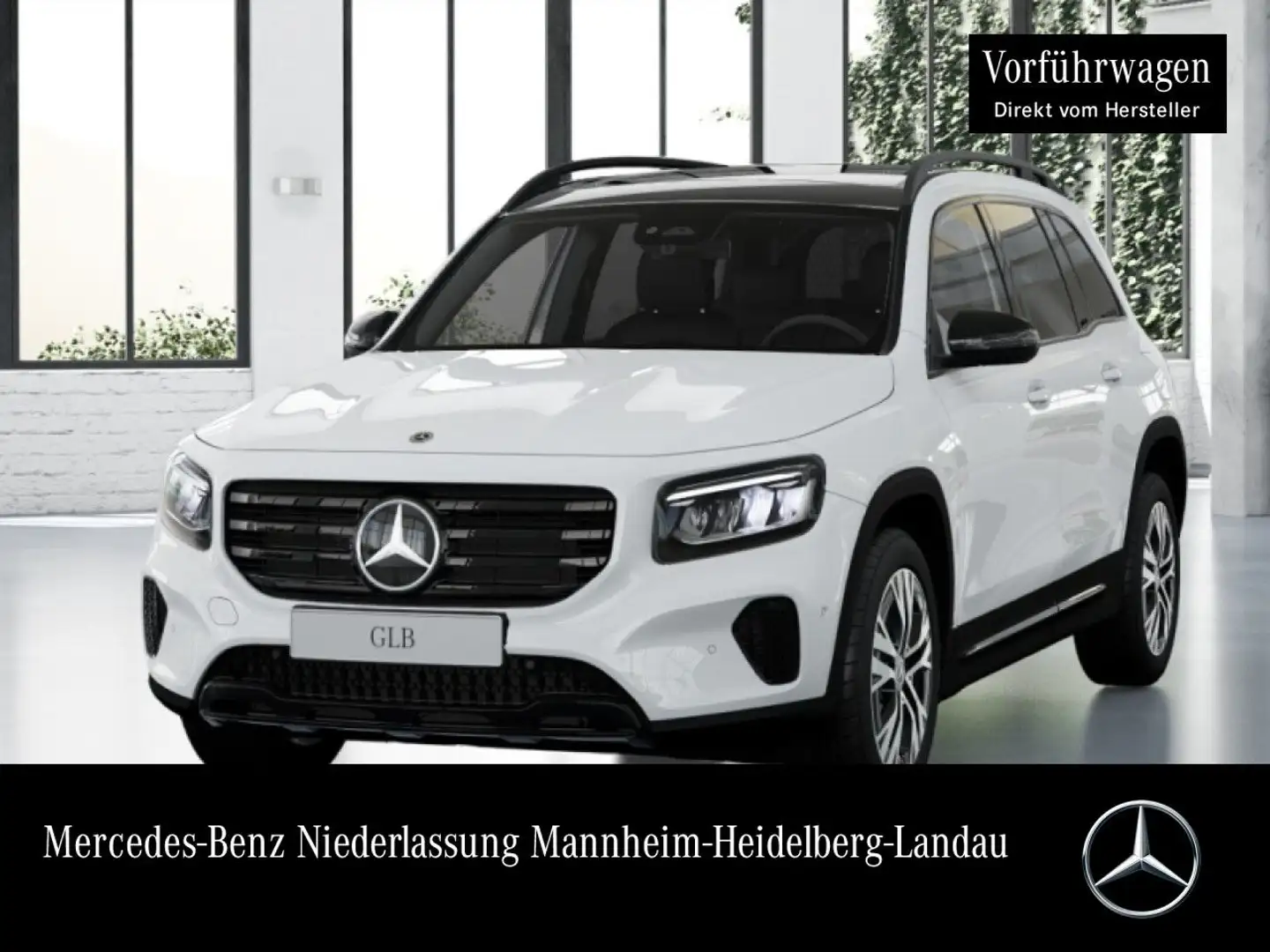 Mercedes-Benz GLB 200 PROGRESSIVE+NIGHT+PANO+LED+KAMERA+TOTW+7G Weiß - 1