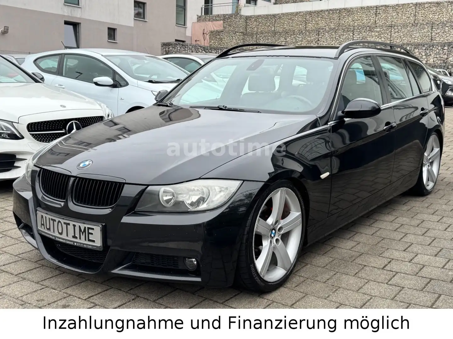 BMW 325 i Touring M-Paket|Klimaaut.|TEMP.|SHZ|PDC|AHK Fekete - 1
