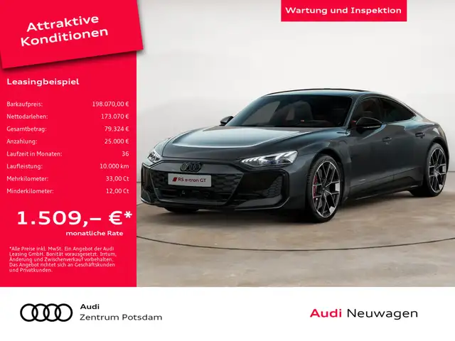 Audi RS e-tron GT performance LASER PANO HUD B&O