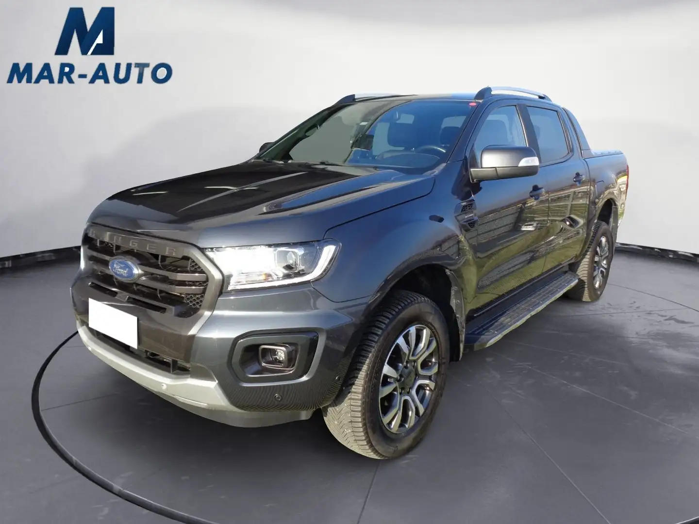 Ford Ranger Ranger 2.0 ECOBLUE aut. 213 CV DC Wildtrak 5 post Gris - 1