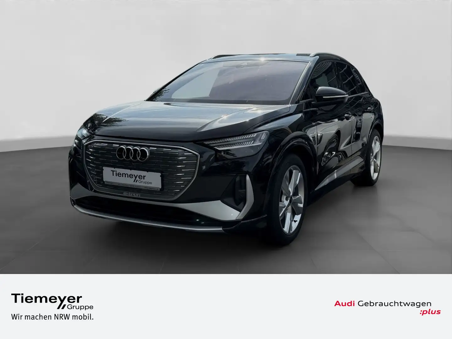 Audi Q4 e-tron 35 S LINE LM20 MATRIX ASSISTENZPKT eSI Schwarz - 1