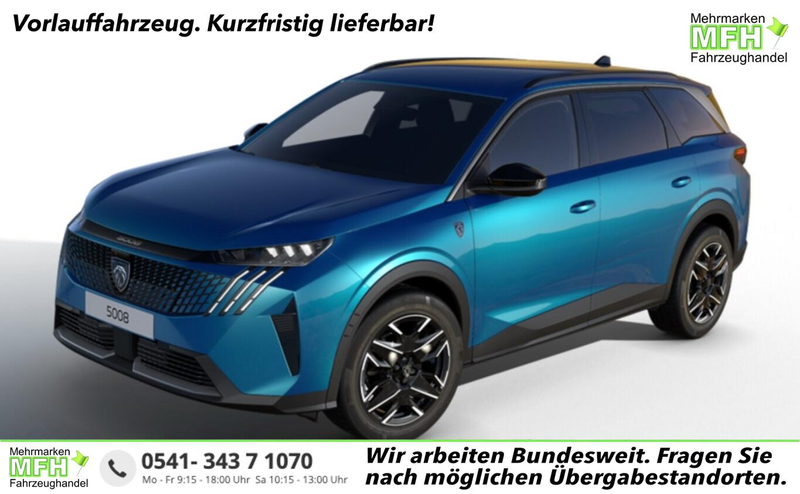 Peugeot 5008 GT Hybrid Alcant Nav AHK Kam ACC 2xPDC SHZ 100 ...