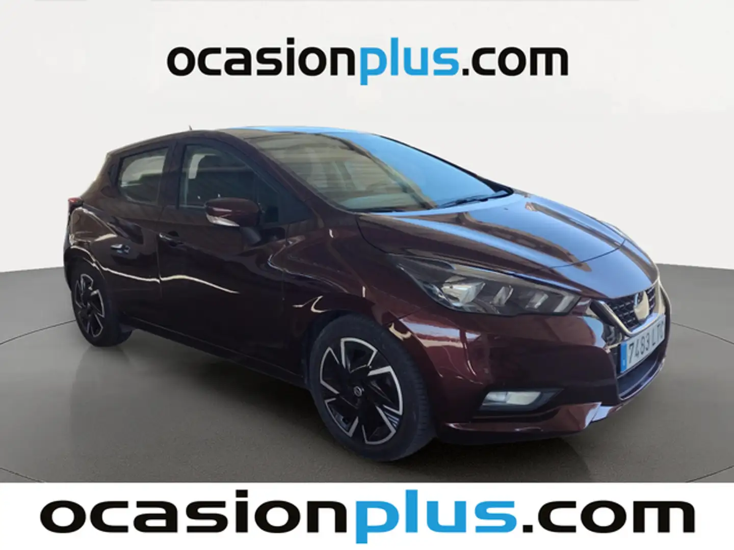 Nissan Micra IG-T Acenta CVT 92 Rojo - 2