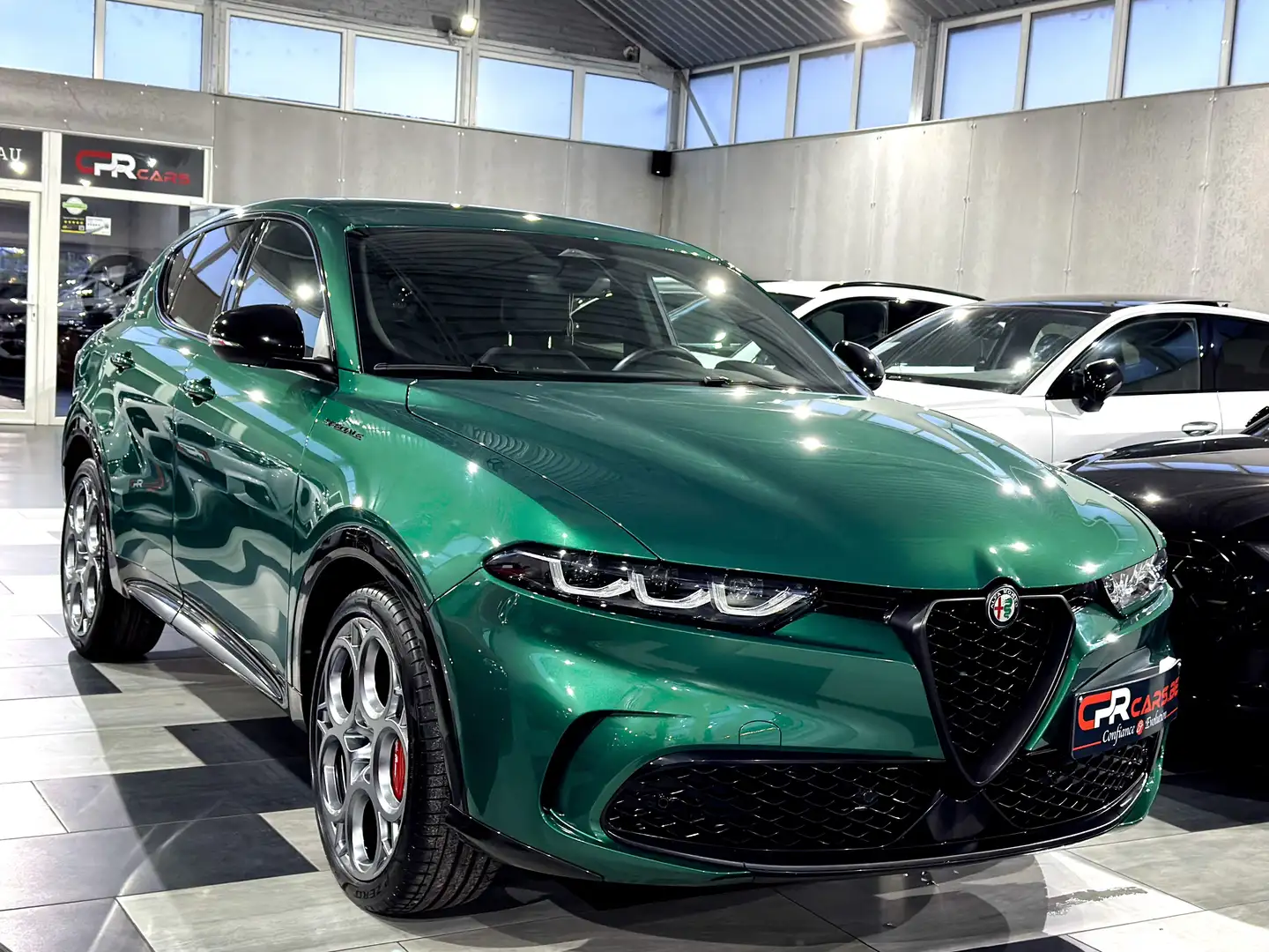 Alfa Romeo Tonale 1.5 MHEV Edizione Speciale Pack Black 1e Main Neuf Vert - 2
