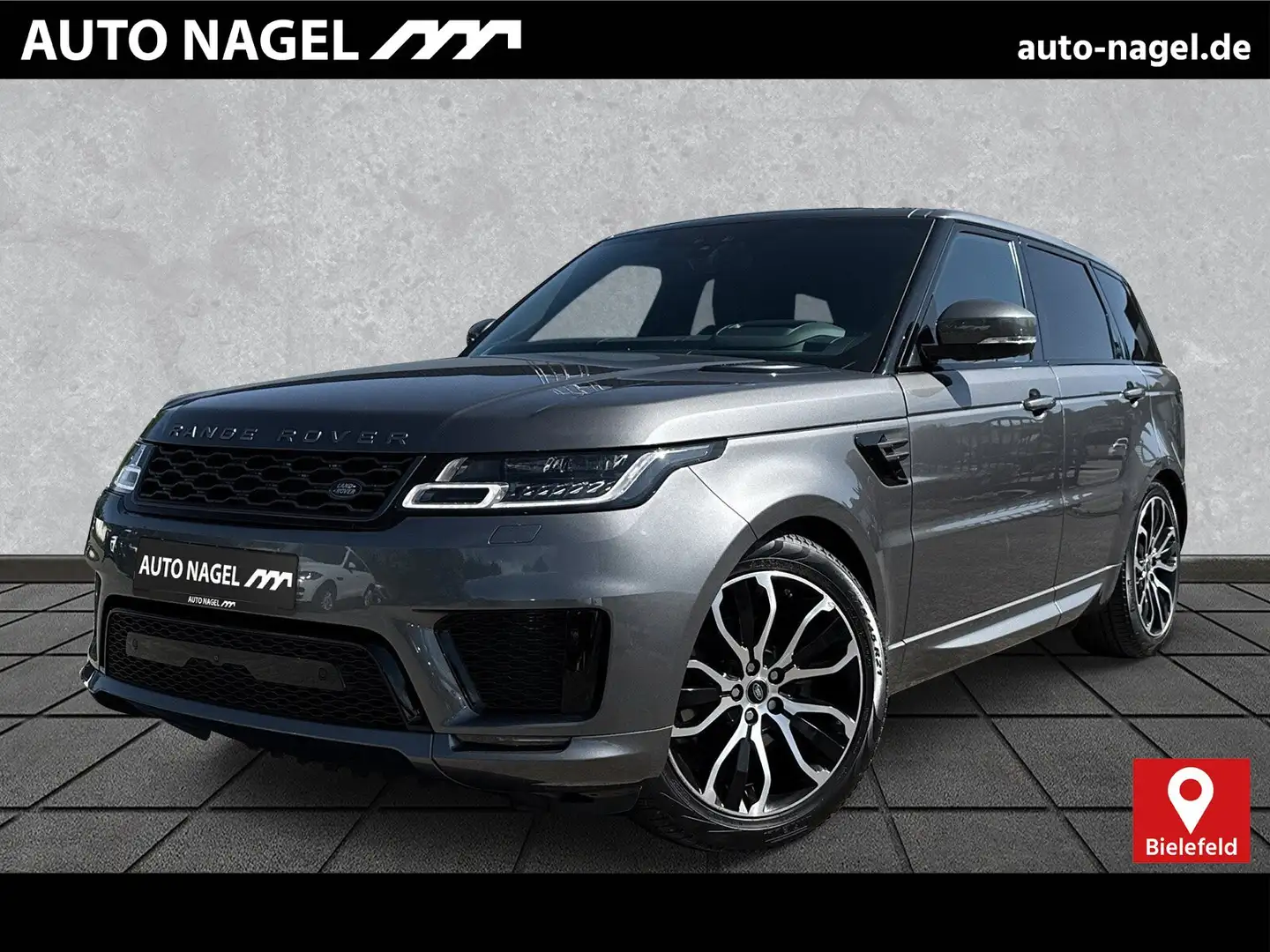 Land Rover Range Rover Sport Range Rover Sport SDV6 HSE Dyn. 21" ACC Pano HUD Gris - 1