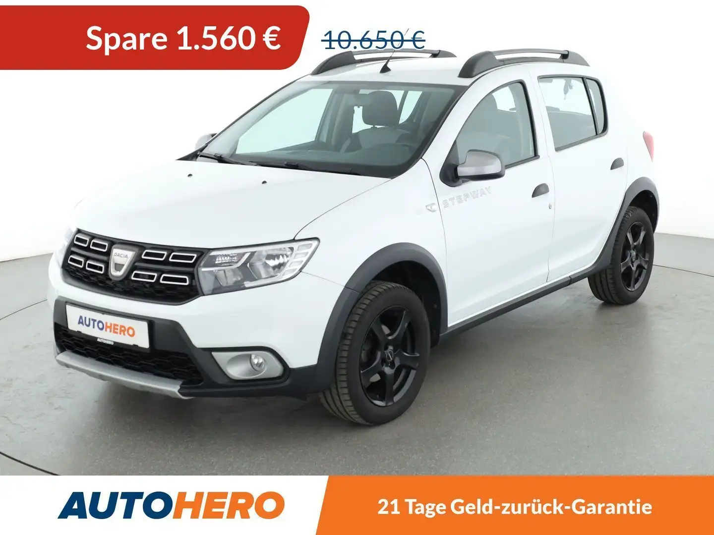Dacia Sandero 0.9 TCe Stepway Prestige*NAVI*TEMPO*PDC*ALU* Blanc - 1