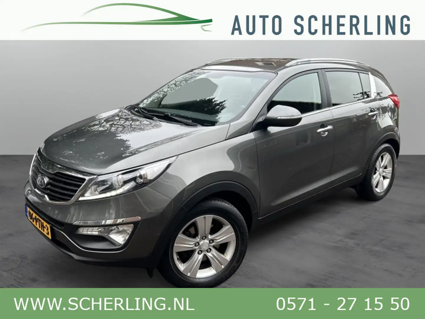 Kia Sportage 1.6 GDI X-ecutive + Clima, PDC, Trekhaak Gris - 1