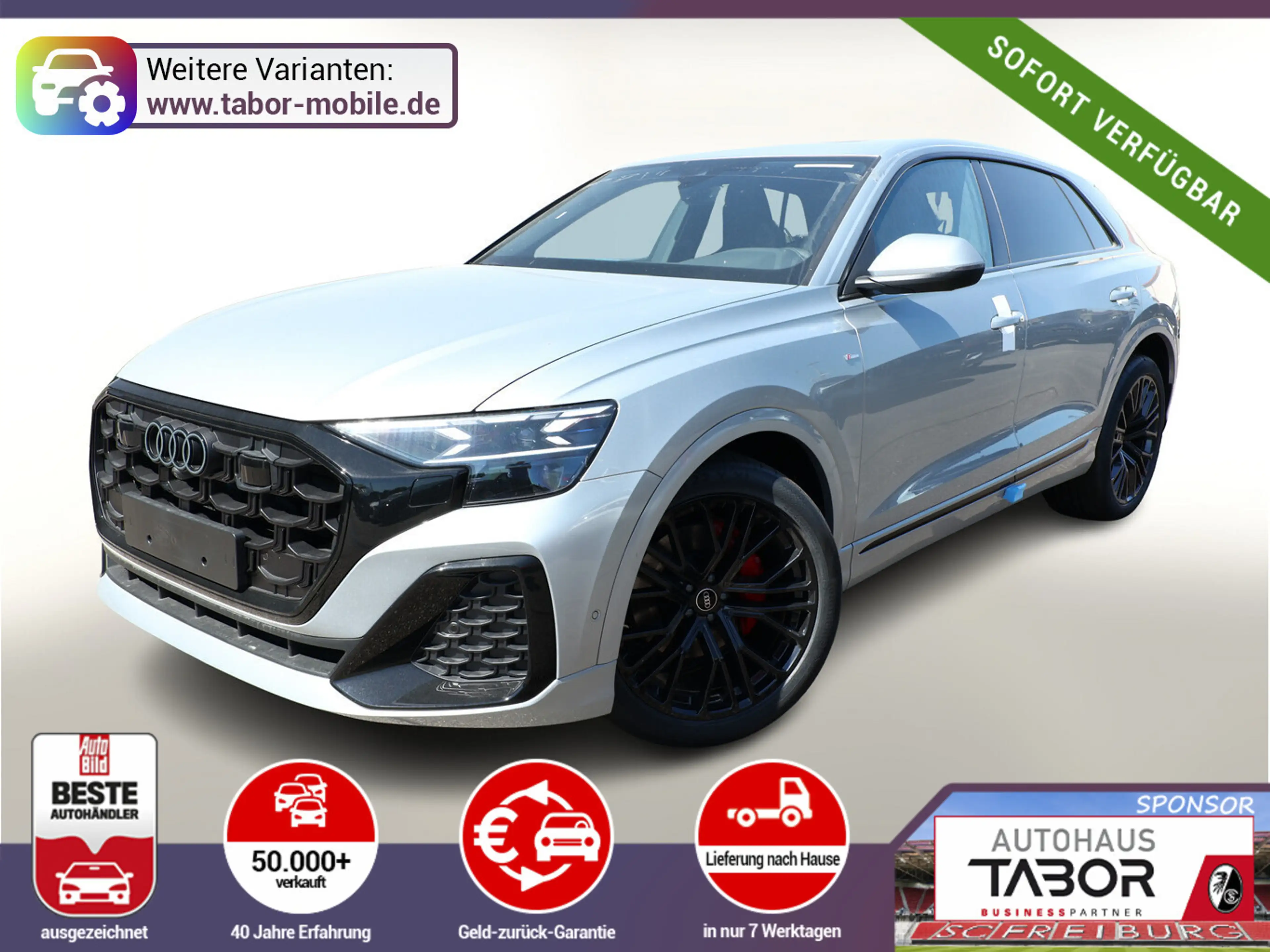 Audi Q8 2xS line AssistenzP+ 22Z Laser Pano UVP-33%*