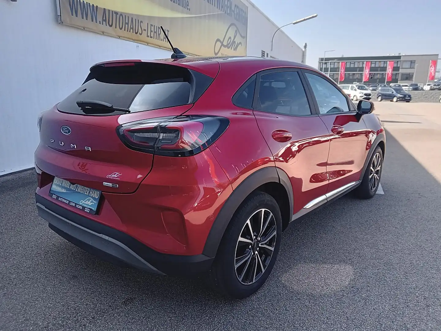 Ford Puma 1,0 EcoBoost Hybrid Titanium Aut. Rouge - 2