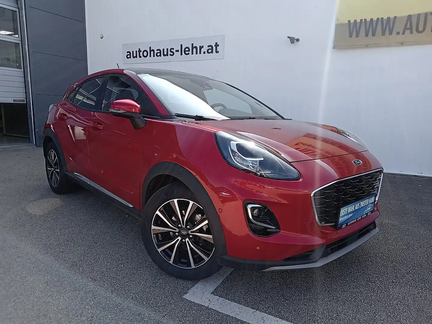Ford Puma 1,0 EcoBoost Hybrid Titanium Aut. Rouge - 1