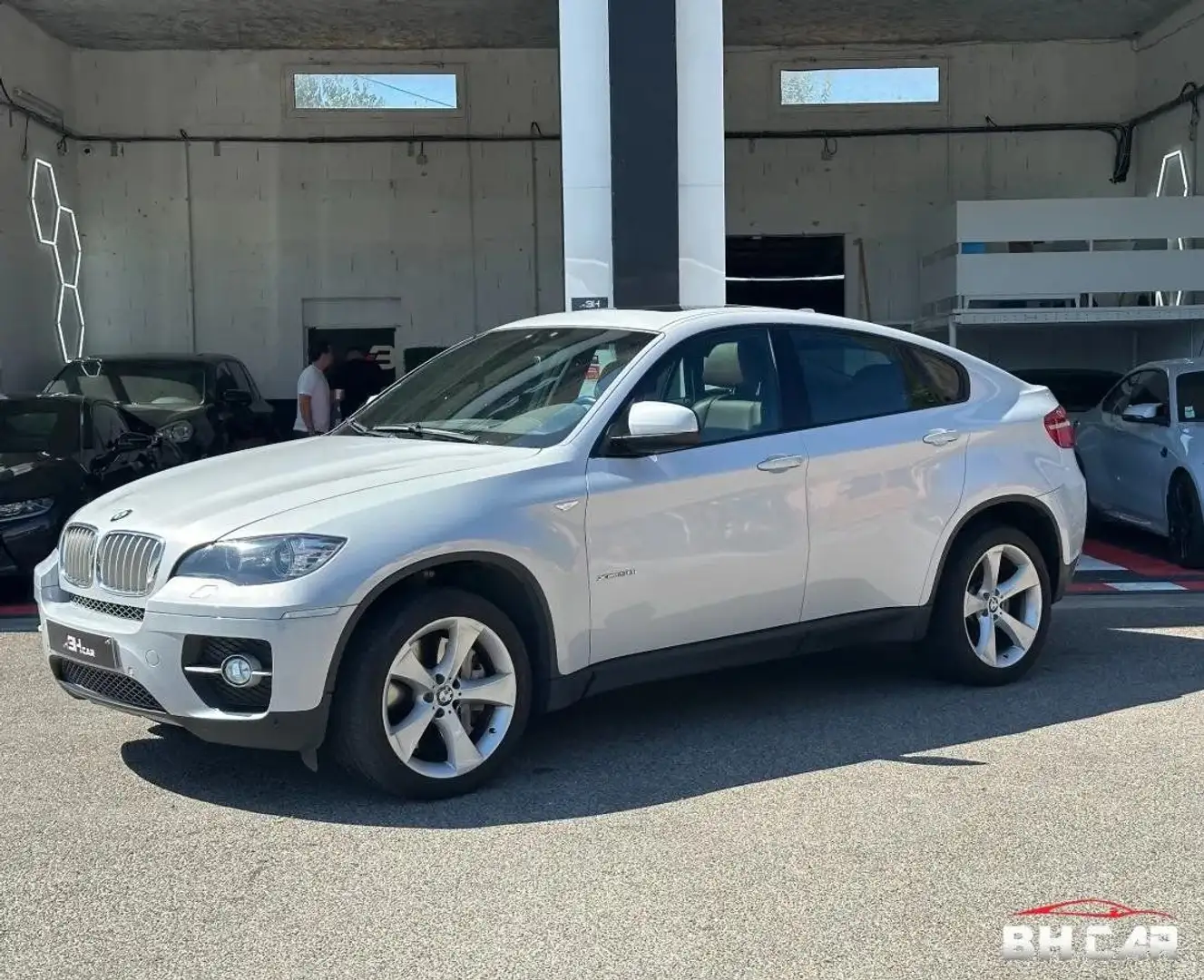 BMW X6 50i 408cv EXCLUSIVE XDRIVE/ TOIT OUVRANT Gris - 1