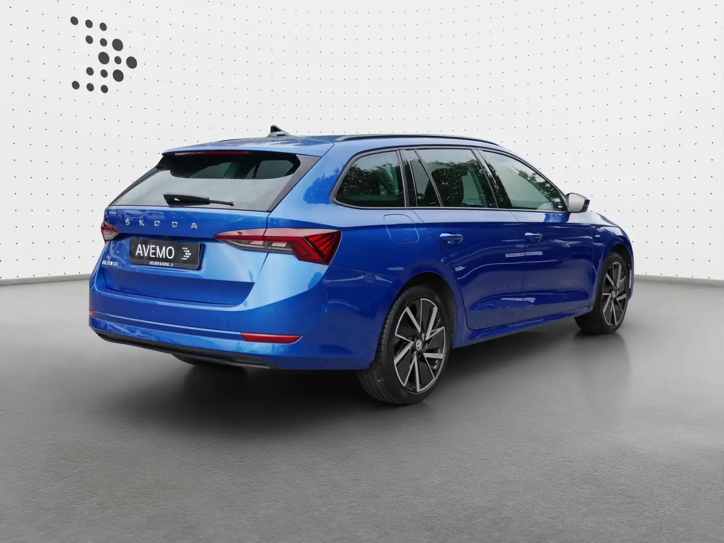 Skoda Octavia Combi 1.5 TGI LED*RFK*DAB*AHK Blauw - 2