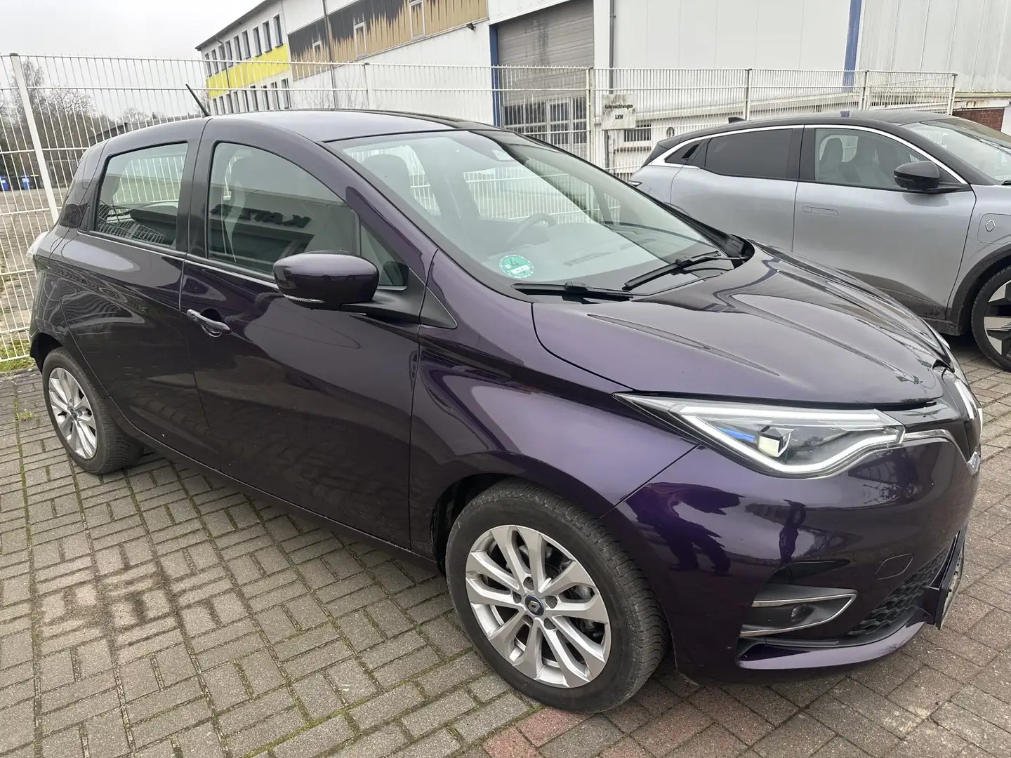 Renault ZOE EXPERIENCE Batteriemiete R110 Z.E. 50 CCS PDC Klim Violett - 1